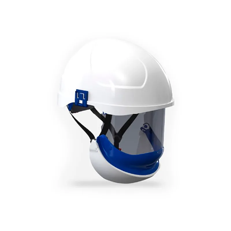 Casco dieléctrico con careta anti arco eléctrico
